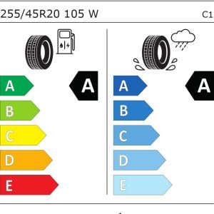 255/45 Wr20 Tl 105w Co Eco Contact 6 Q R0 Xl