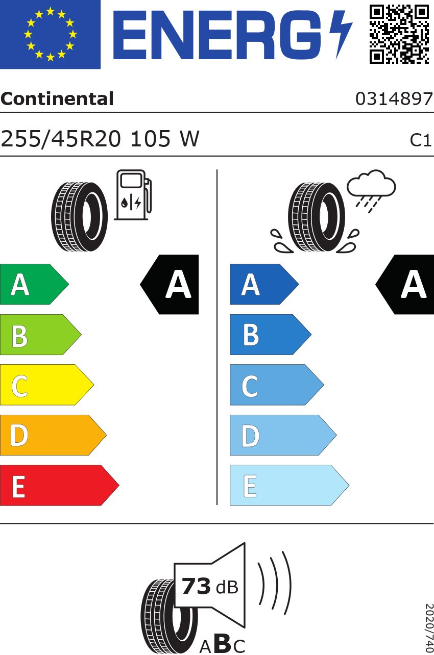 255/45 Wr20 Tl 105w Co Eco Contact 6 Q R0 Xl 1 255/45 Wr20 Tl 105w Co Eco Contact 6 Q R0 Xl