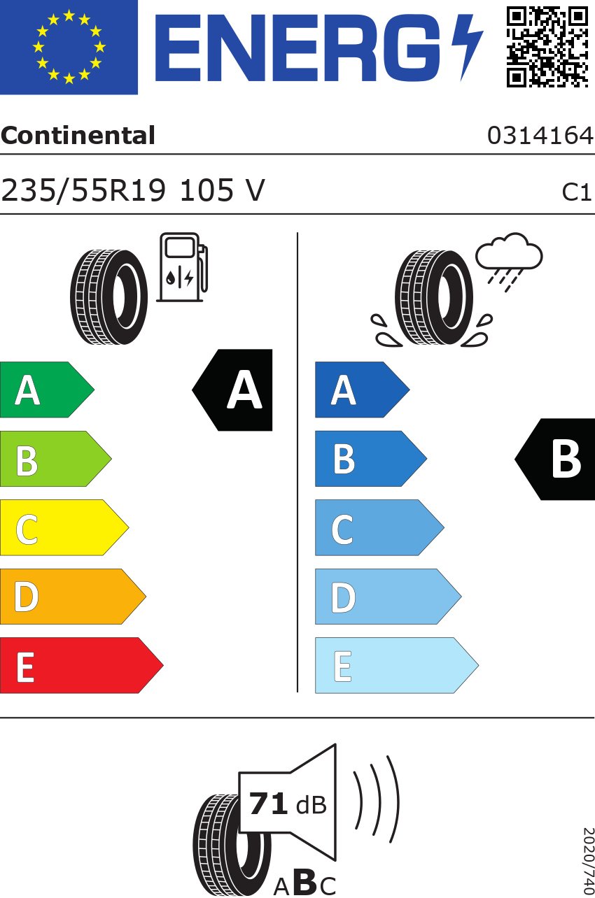 235/55 Vr19 Tl 105v Co Prem Cont C Xl Fr 1 235/55 Vr19 Tl 105v Co Prem Cont C Xl Fr